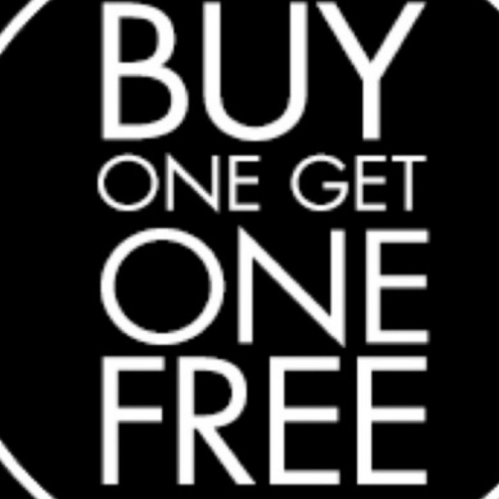 Everything in my closet buy one  at (regular price ) and get lowest price free